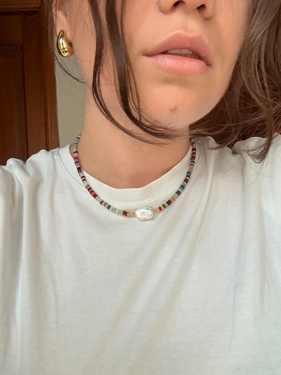 Collier Confetti Halo