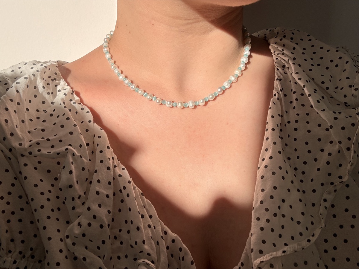 Collier Perle Ciel