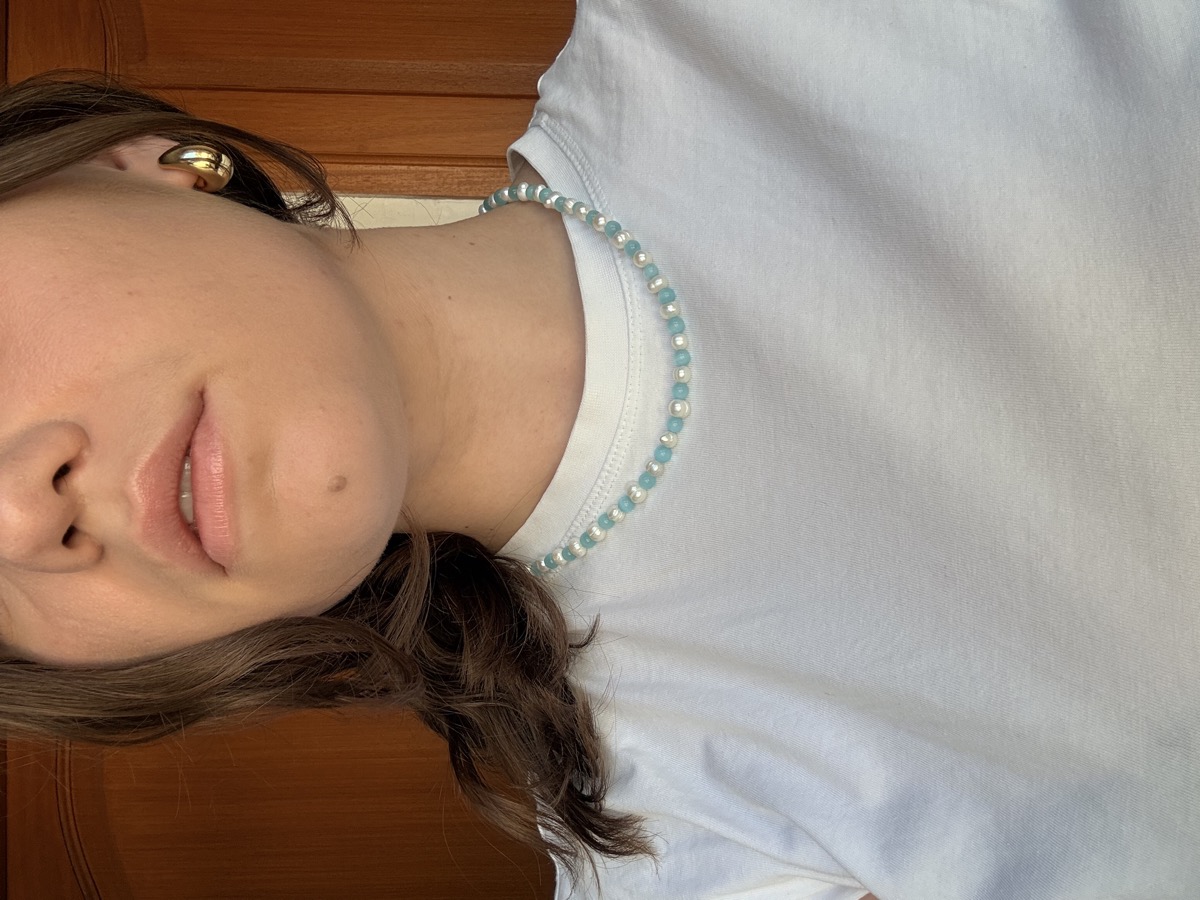 Collier Bleu Lagon