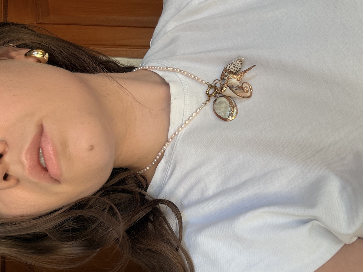Collier Perle Rosée
